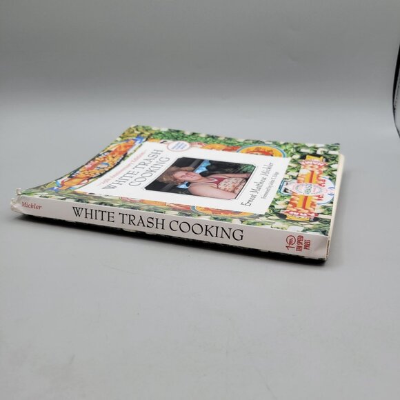 White Trash Cooking By Ernest Matthew Mickler 25th Anniversary Spiral Bound - Picture 2 of 15
